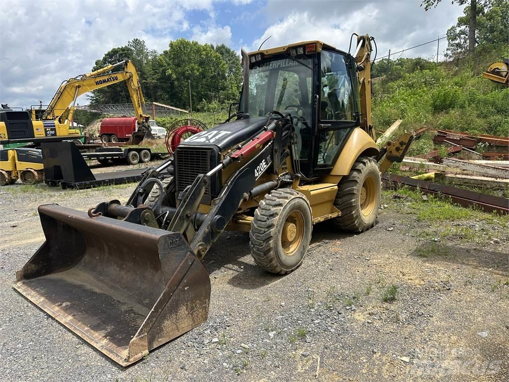 CAT 420E 백호로더