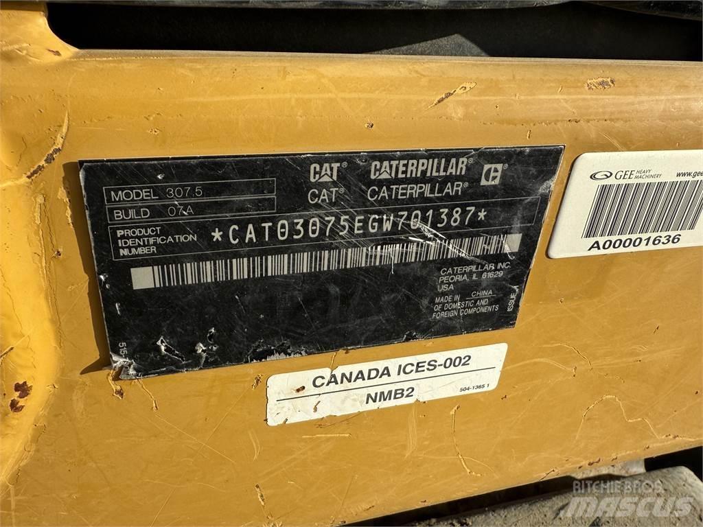 CAT 307.5 대형 굴삭기 29톤 이상