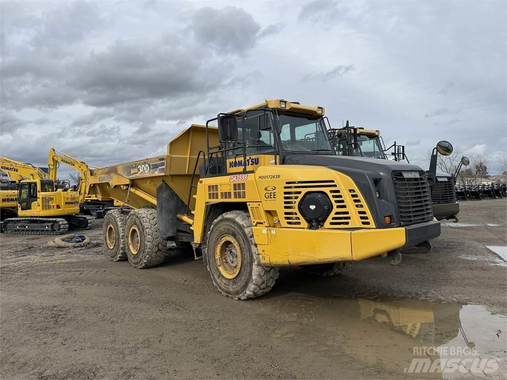 Komatsu HM300-5 연결식 홀러