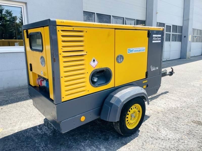 Atlas Copco QAS14 PDS 디젤 발전기