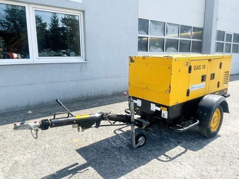 Atlas Copco QAS18YDS 디젤 발전기