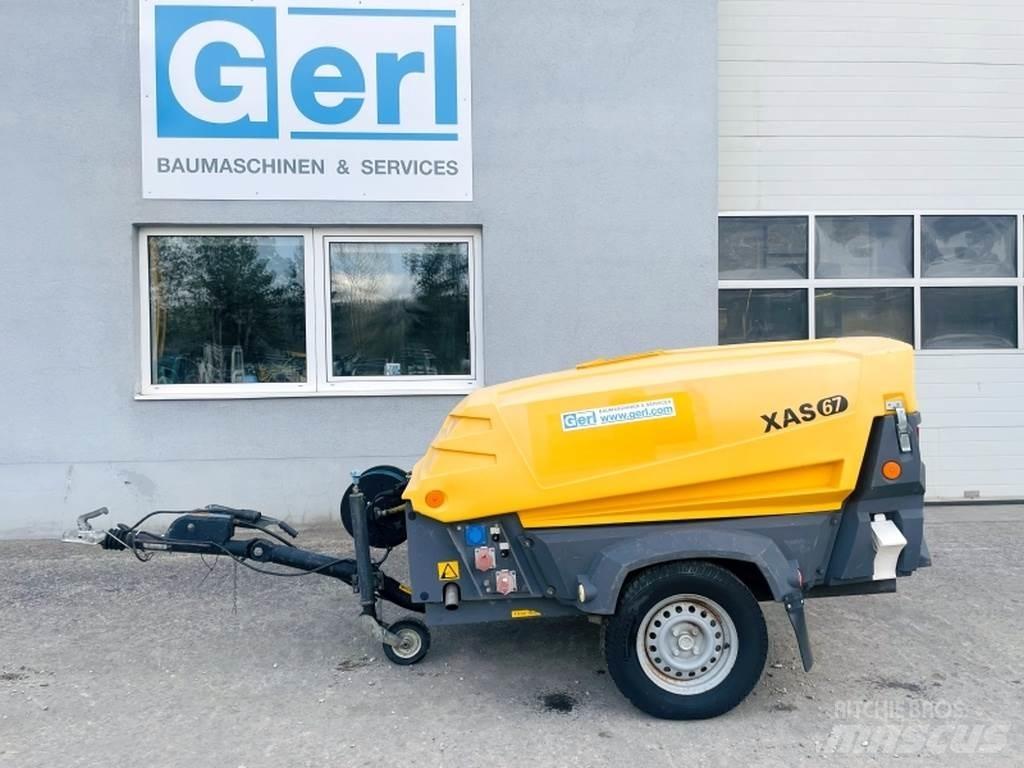 Atlas Copco XAS67 콤푸레샤