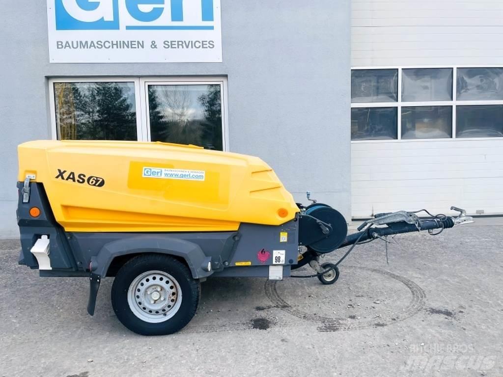Atlas Copco XAS67 콤푸레샤