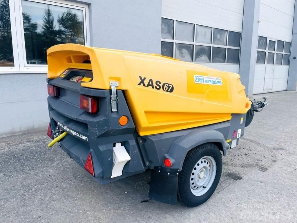 Atlas Copco XAS67 콤푸레샤