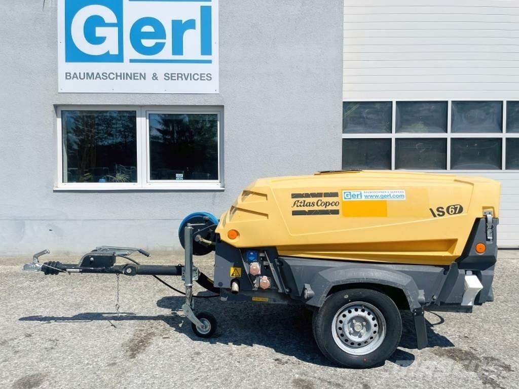Atlas Copco XAS67 콤푸레샤