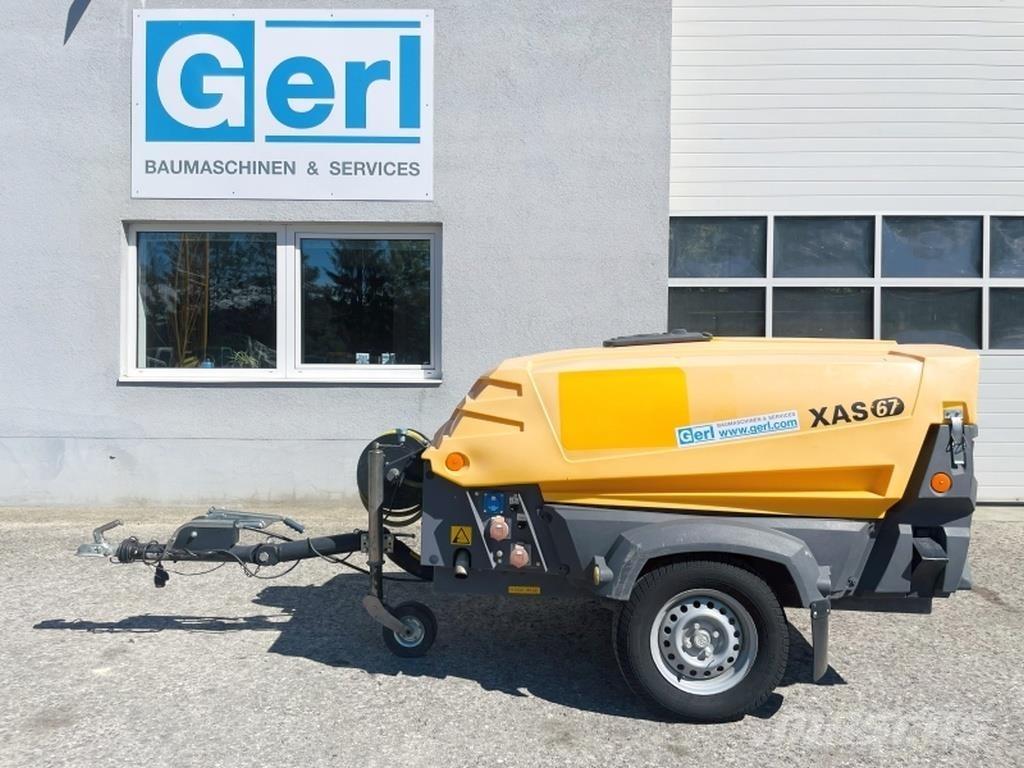 Atlas Copco XAS67 콤푸레샤