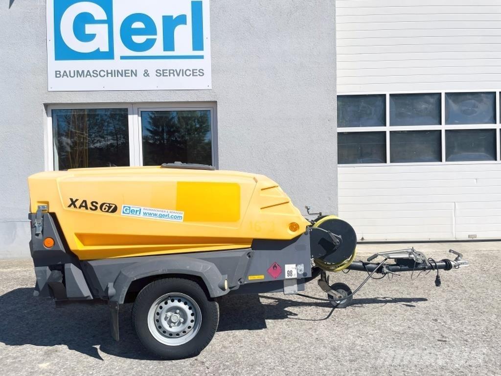 Atlas Copco XAS67 콤푸레샤