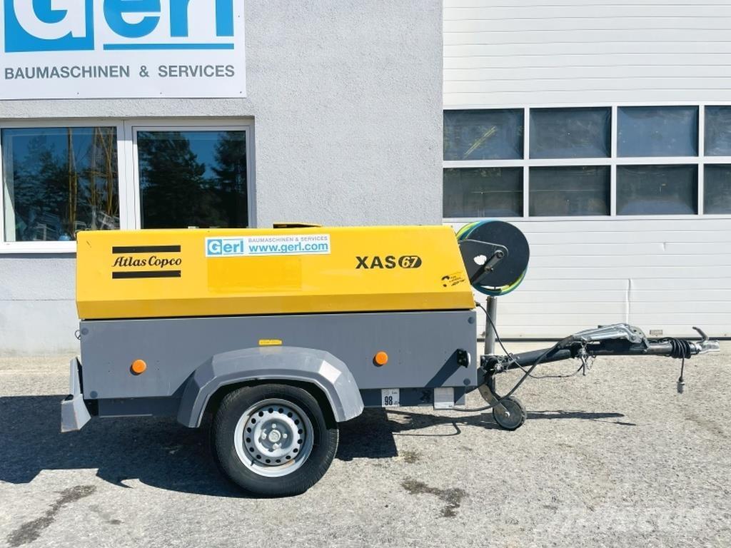 Atlas Copco XAS67 DDG 콤푸레샤