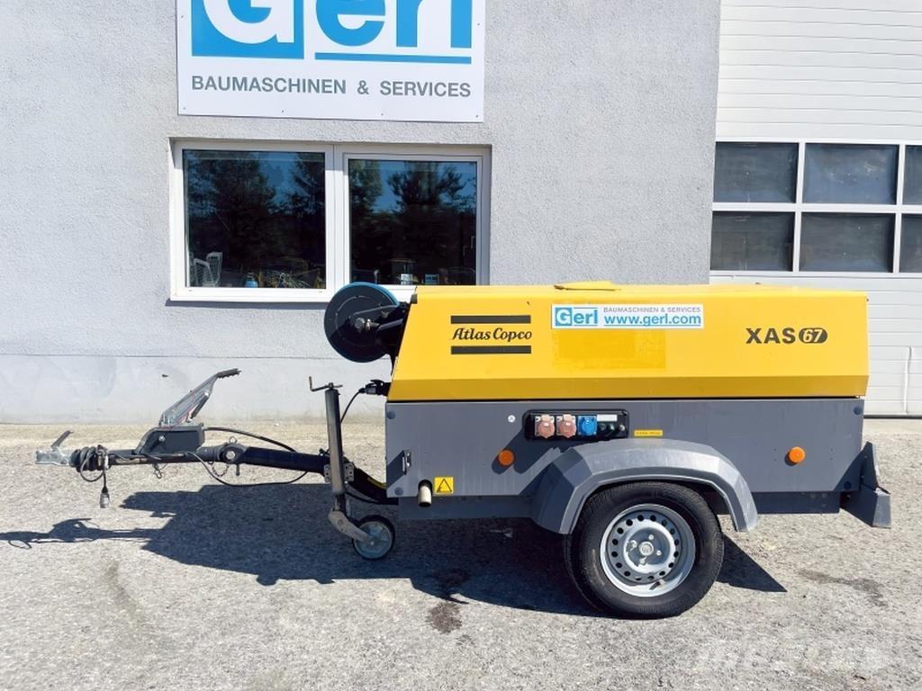 Atlas Copco XAS67 DDG 콤푸레샤