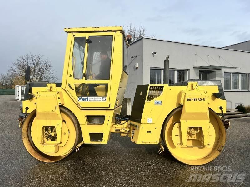 Bomag BW 151 AD-2 트윈 드럼 롤러