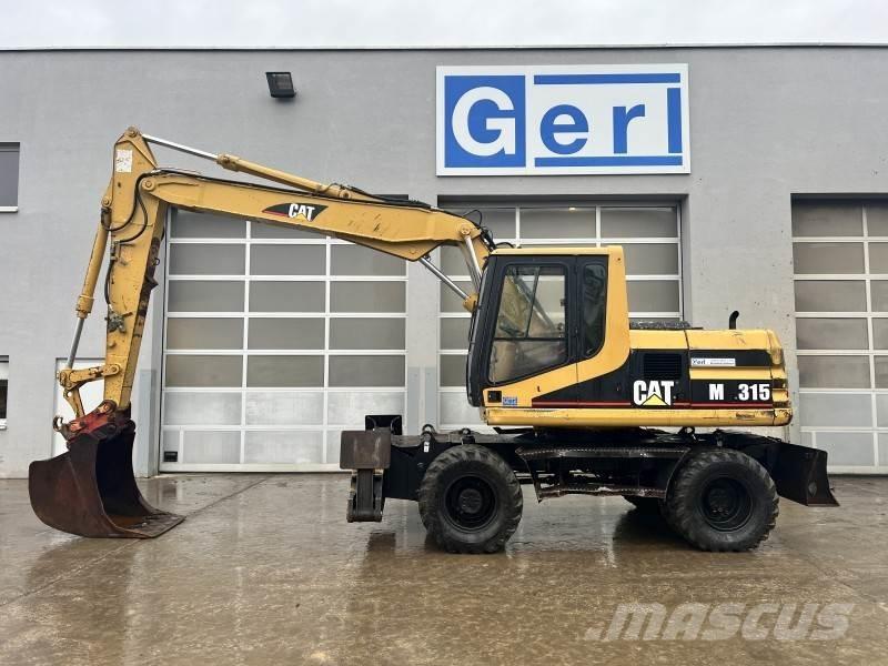 CAT M 315  휠 굴삭기
