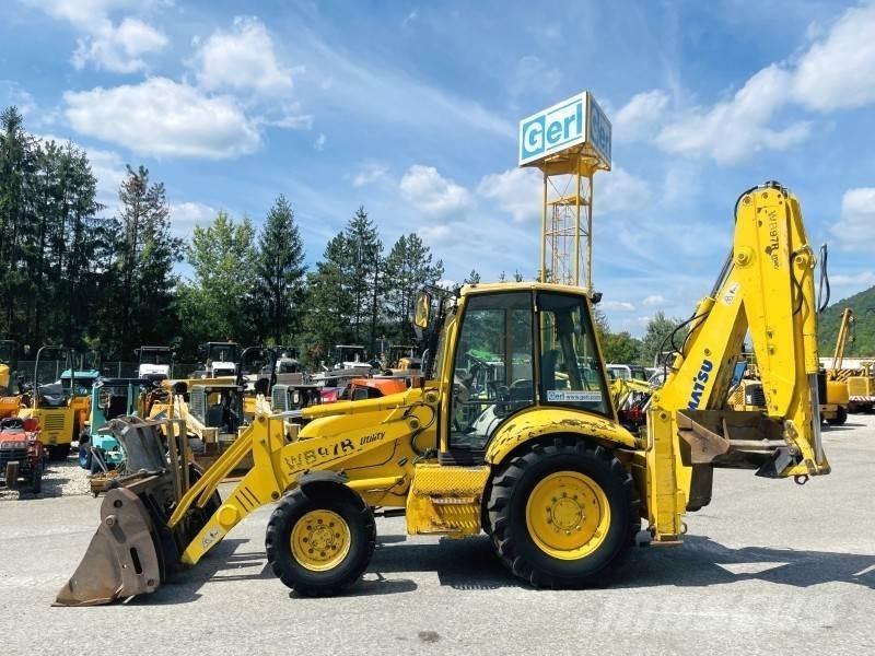 Komatsu WB97R-2 백호로더