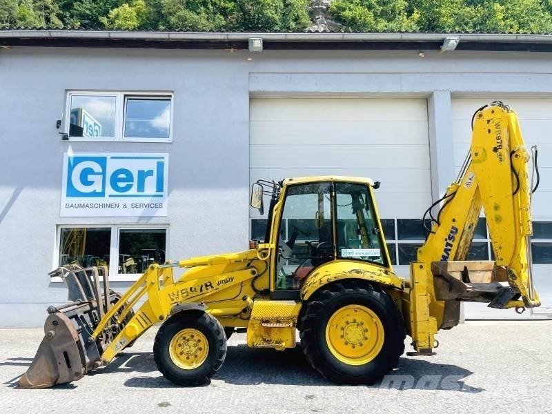 Komatsu WB97R-2 백호로더