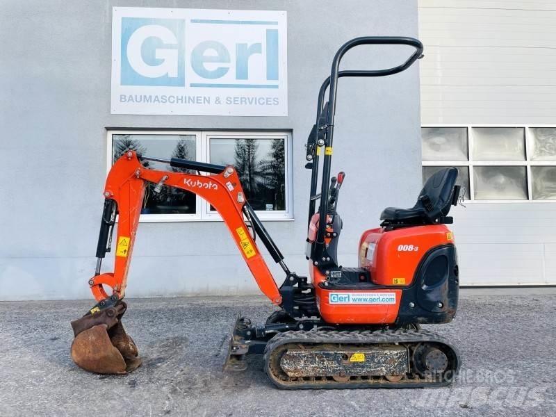 Kubota K008-3 소형 굴삭기 7톤 미만