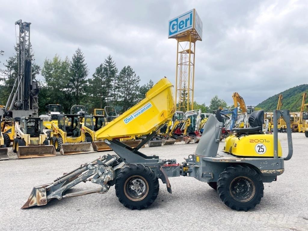 Neuson 2001 Selbstlader 건설현장 덤프트럭