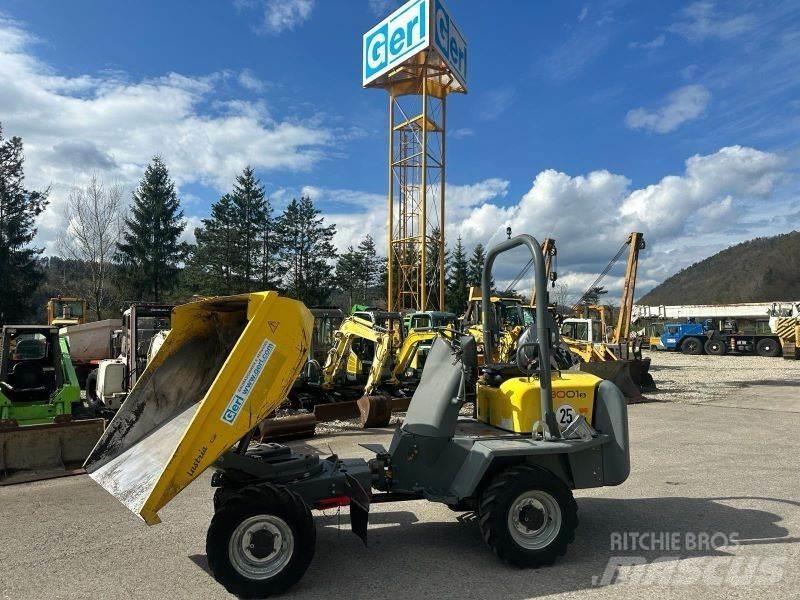 Neuson 3001 건설현장 덤프트럭