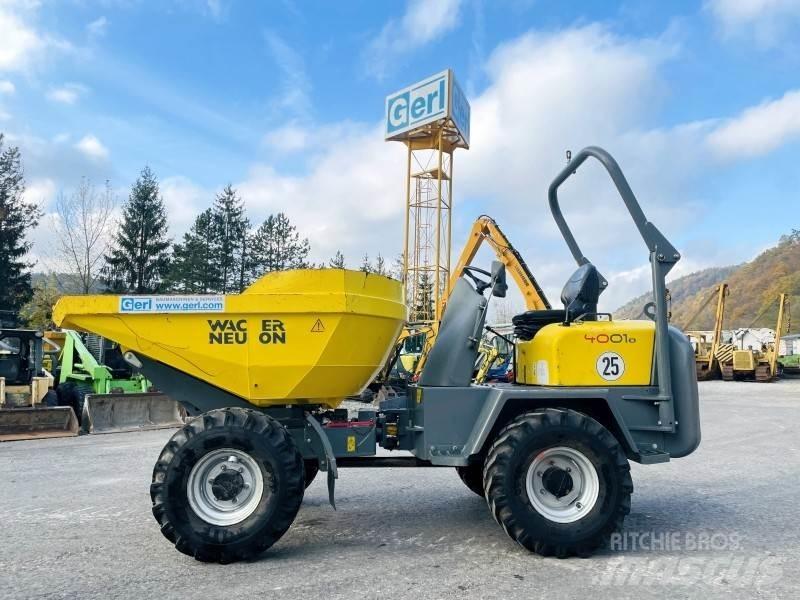 Neuson 4001 건설현장 덤프트럭