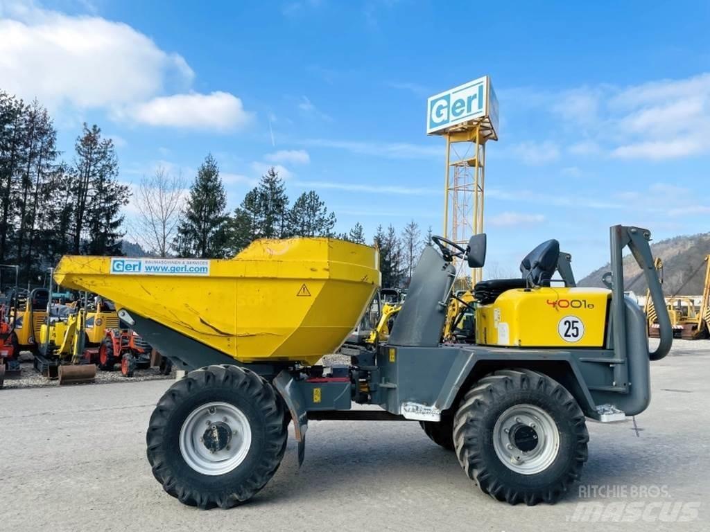 Neuson 4001 건설현장 덤프트럭