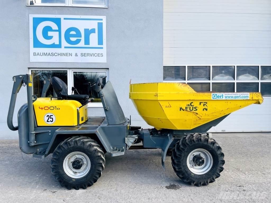 Neuson 4001 건설현장 덤프트럭
