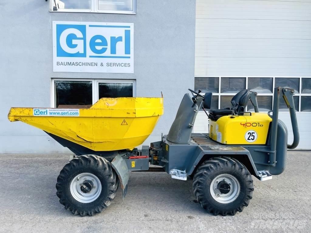 Neuson 4001 건설현장 덤프트럭