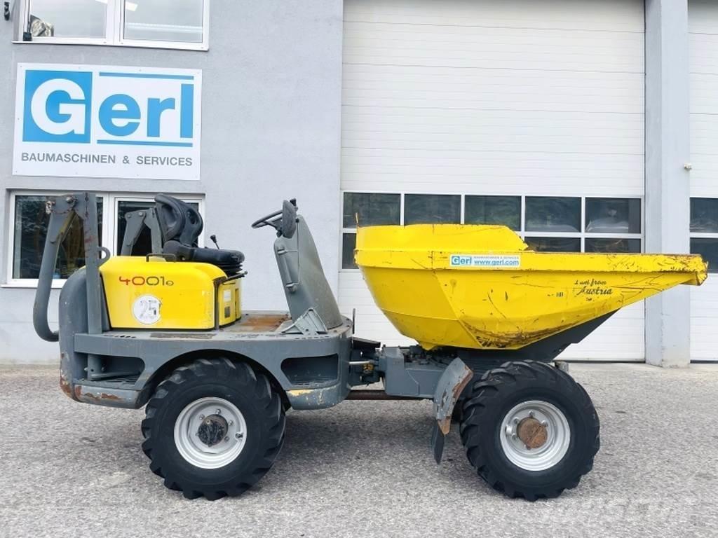 Neuson 4001 건설현장 덤프트럭