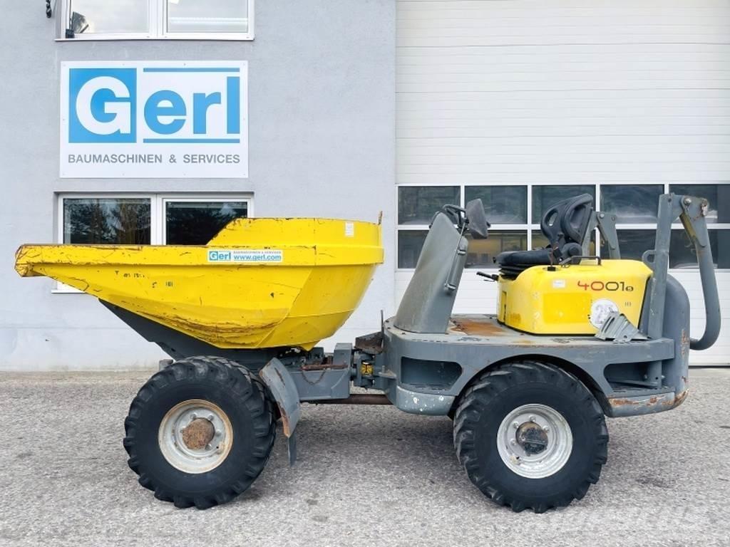 Neuson 4001 건설현장 덤프트럭