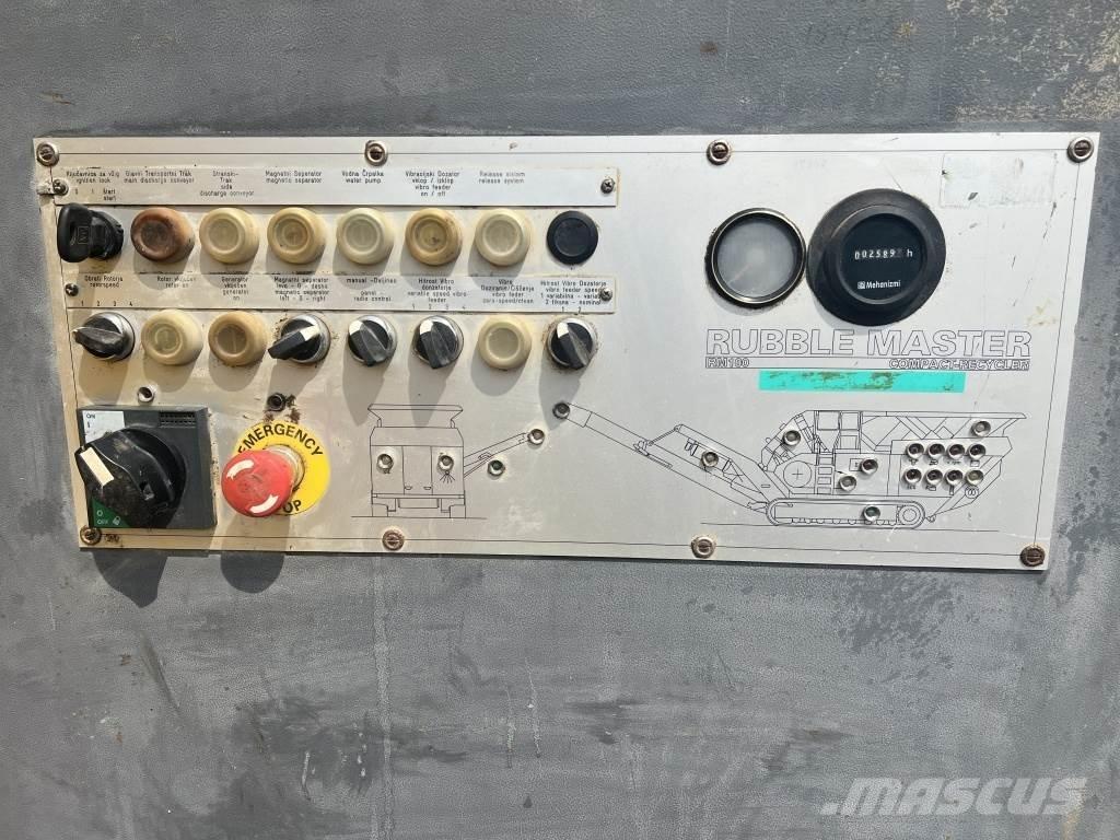 Rubble Master RM 100 크러셔
