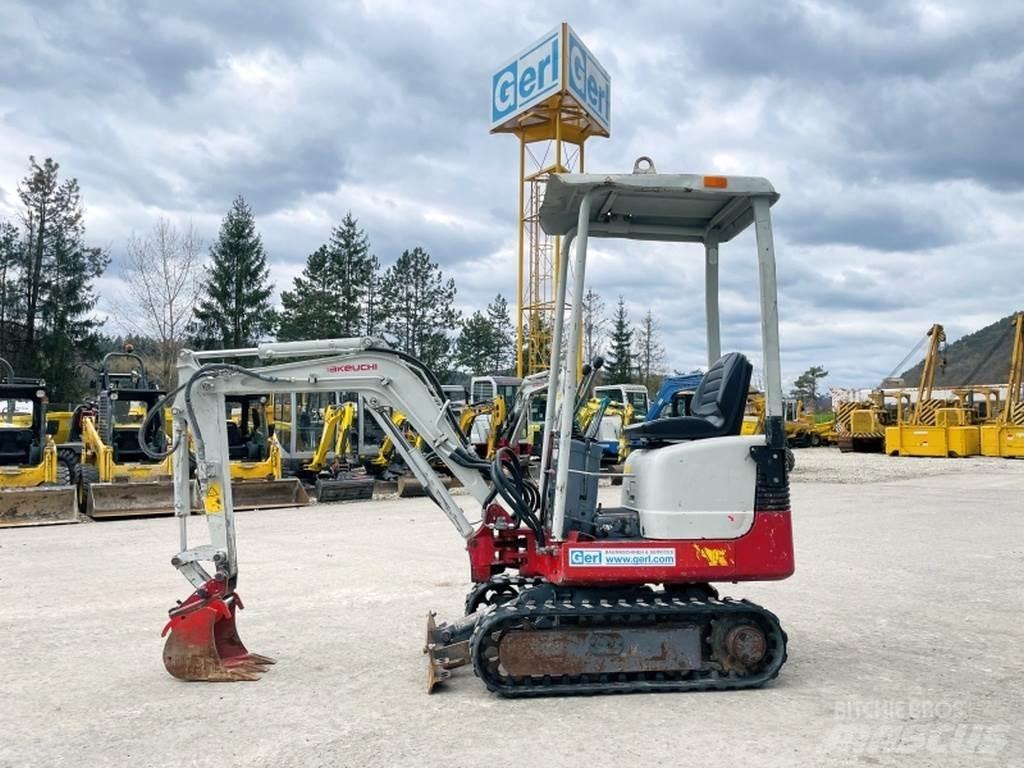 Takeuchi TB108 소형 굴삭기 7톤 미만