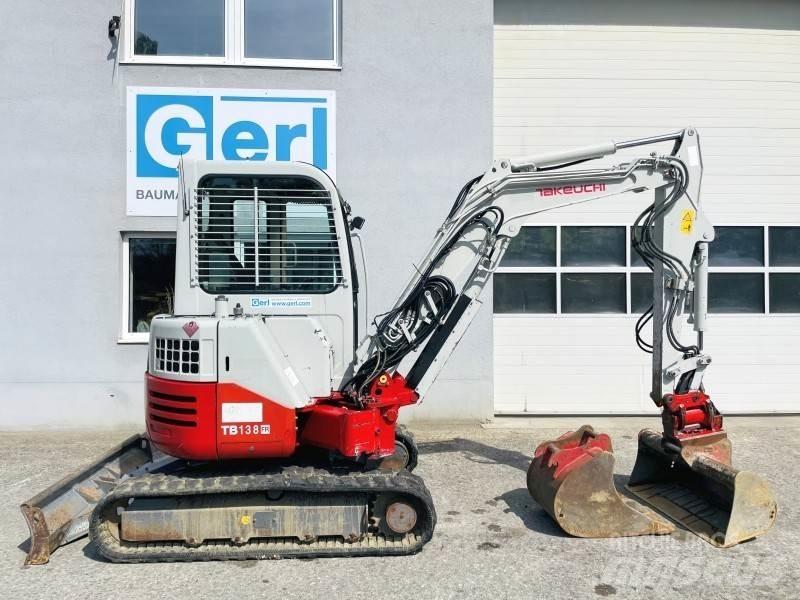 Takeuchi TB138FR 소형 굴삭기 7톤 미만