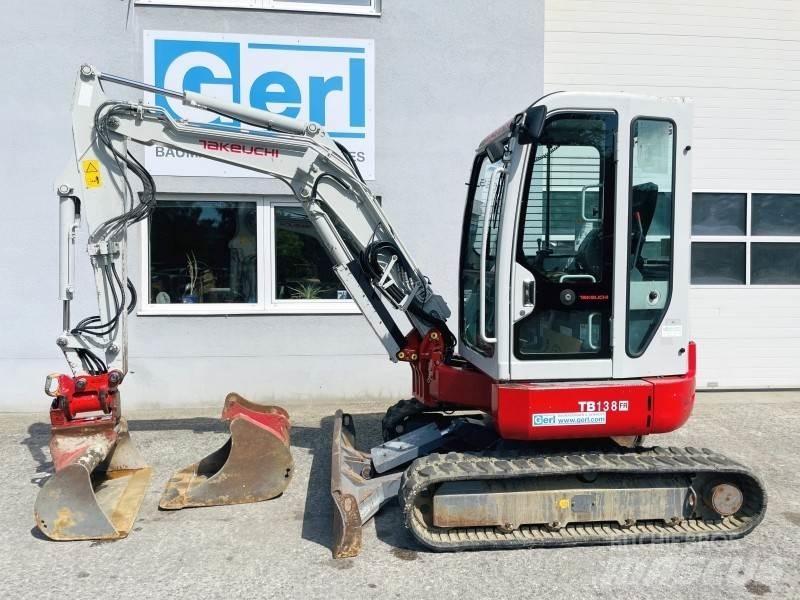 Takeuchi TB138FR 소형 굴삭기 7톤 미만