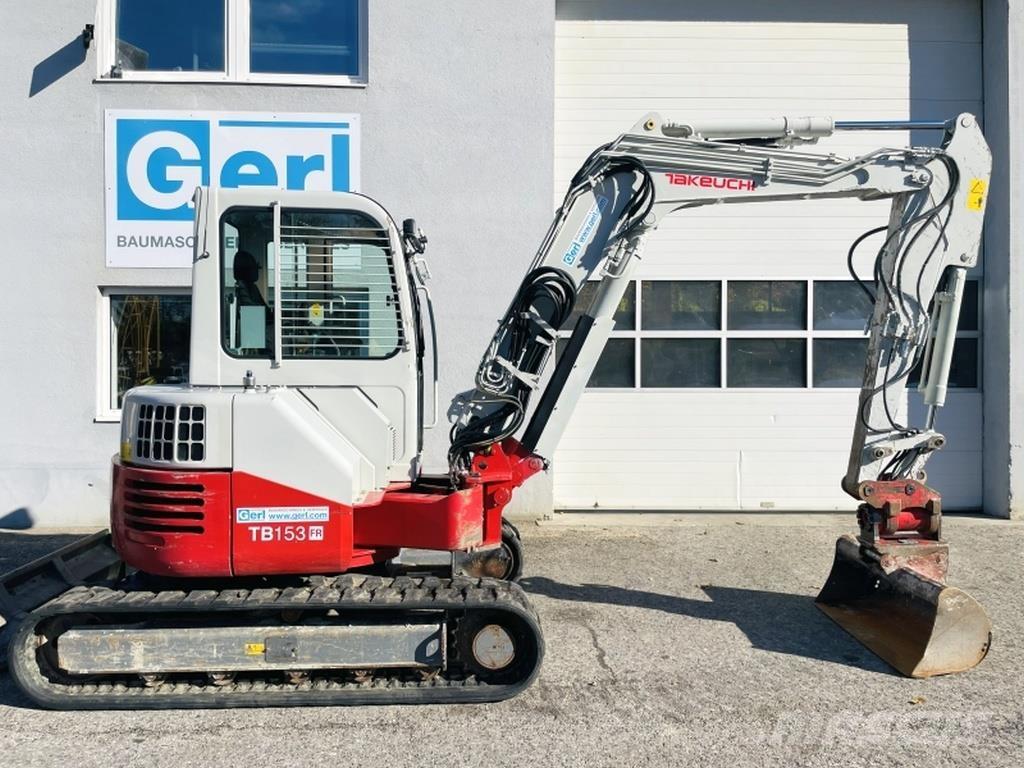 Takeuchi TB153FR 소형 굴삭기 7톤 미만