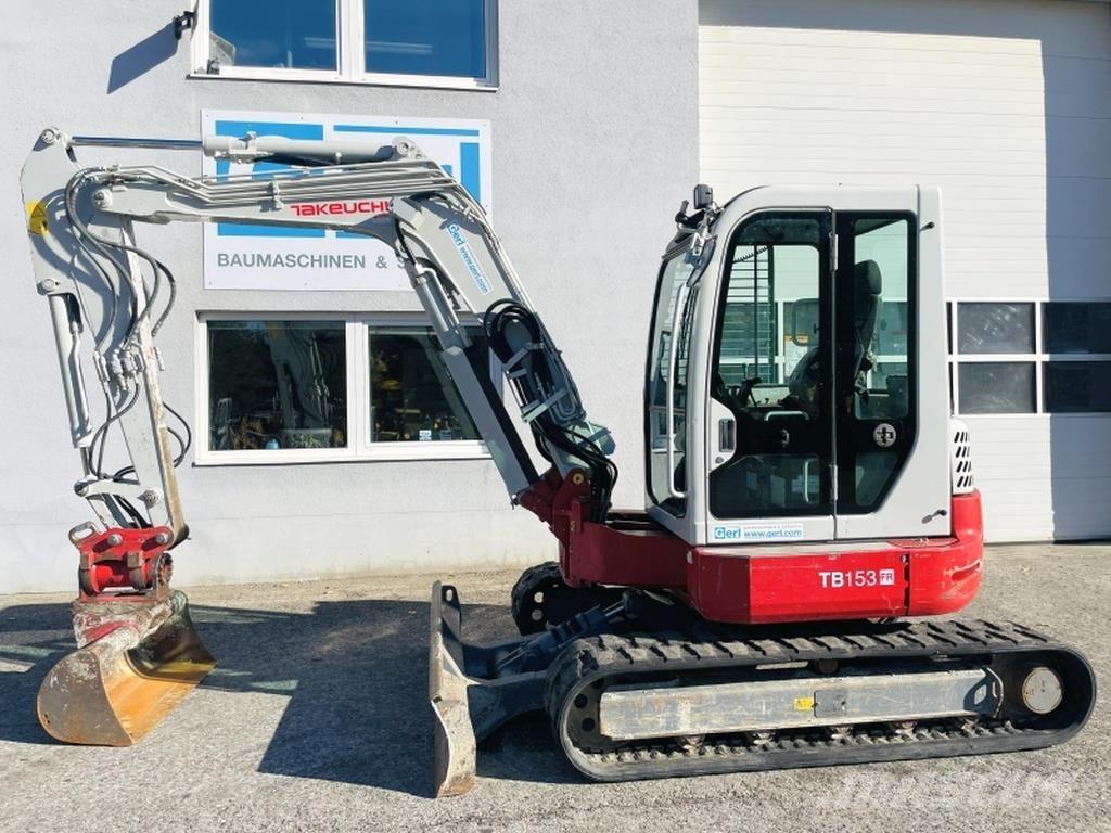 Takeuchi TB153FR 소형 굴삭기 7톤 미만