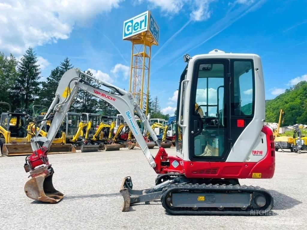 Takeuchi TB216 소형 굴삭기 7톤 미만