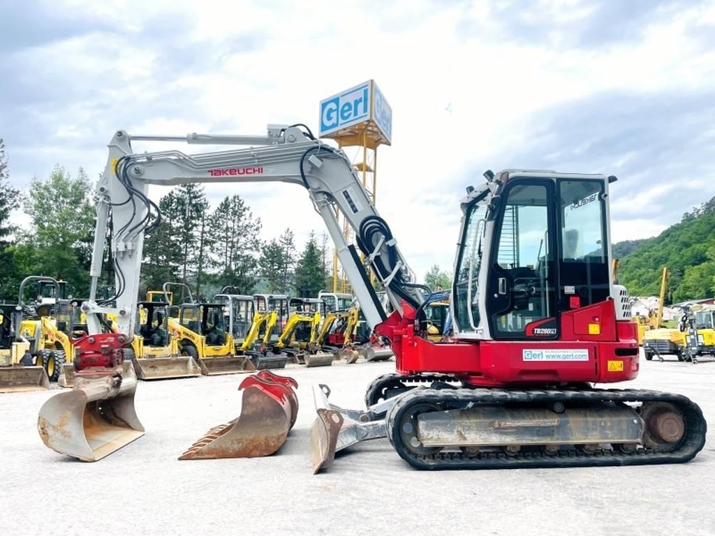 Takeuchi TB280FR 소형 굴삭기 7톤 미만