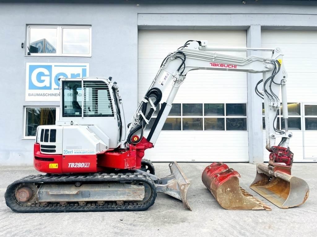 Takeuchi TB280FR 소형 굴삭기 7톤 미만
