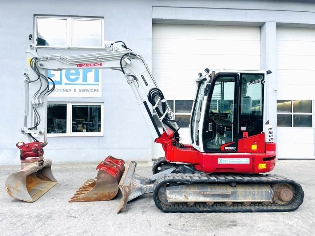 Takeuchi TB280FR 소형 굴삭기 7톤 미만