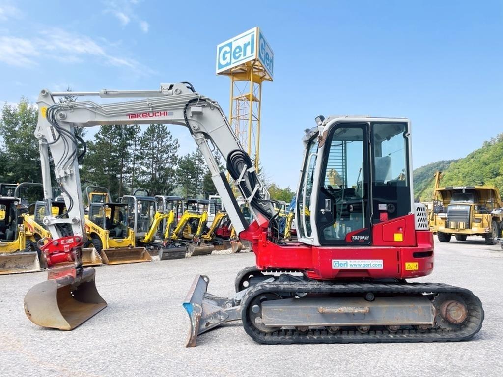 Takeuchi TB280FR 소형 굴삭기 7톤 미만