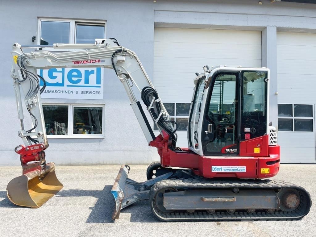 Takeuchi TB280FR 소형 굴삭기 7톤 미만