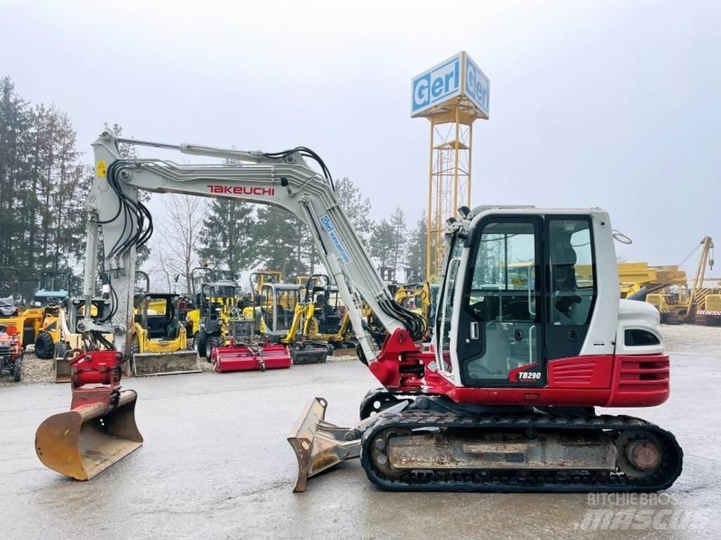 Takeuchi TB290 소형 굴삭기 7톤 미만