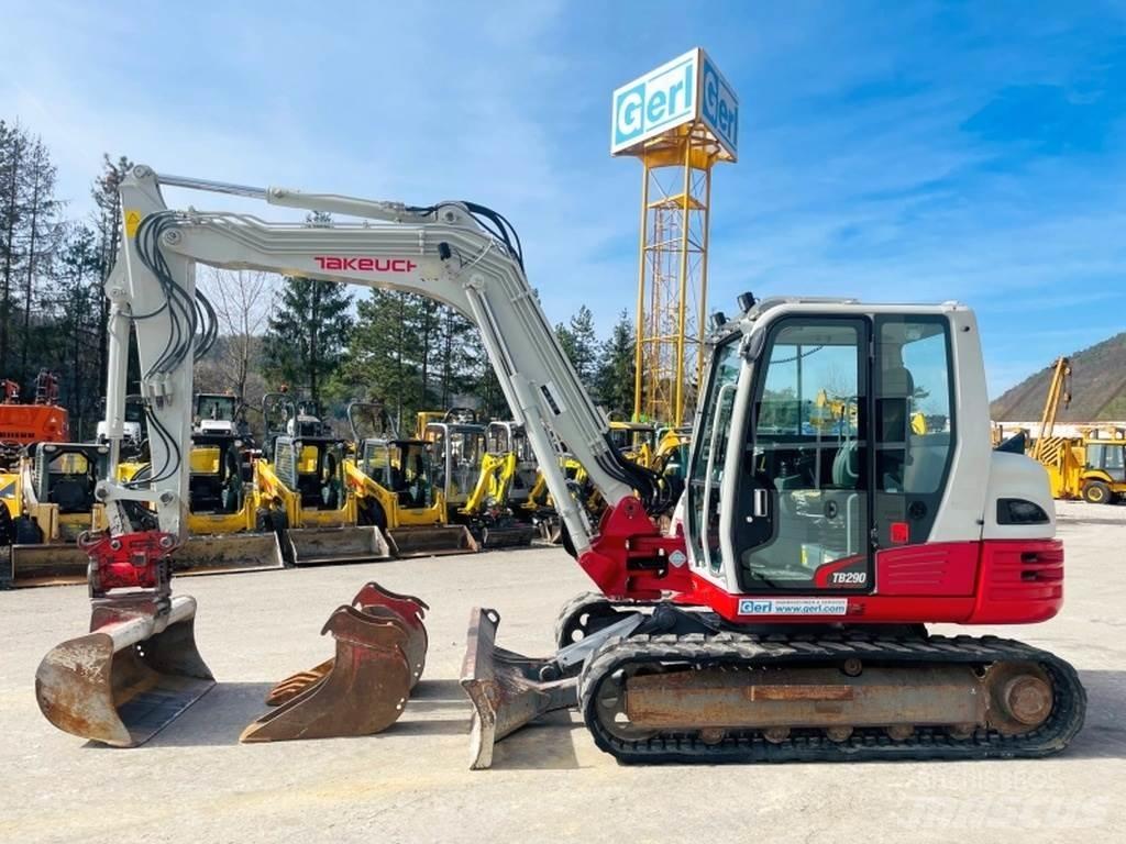 Takeuchi TB290 소형 굴삭기 7톤 미만