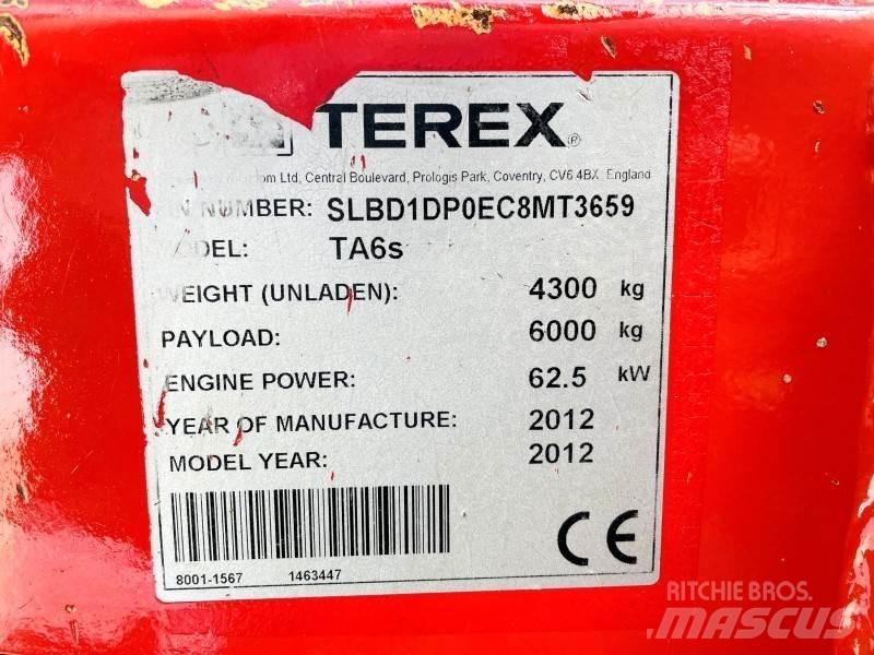 Terex TA6s 건설현장 덤프트럭