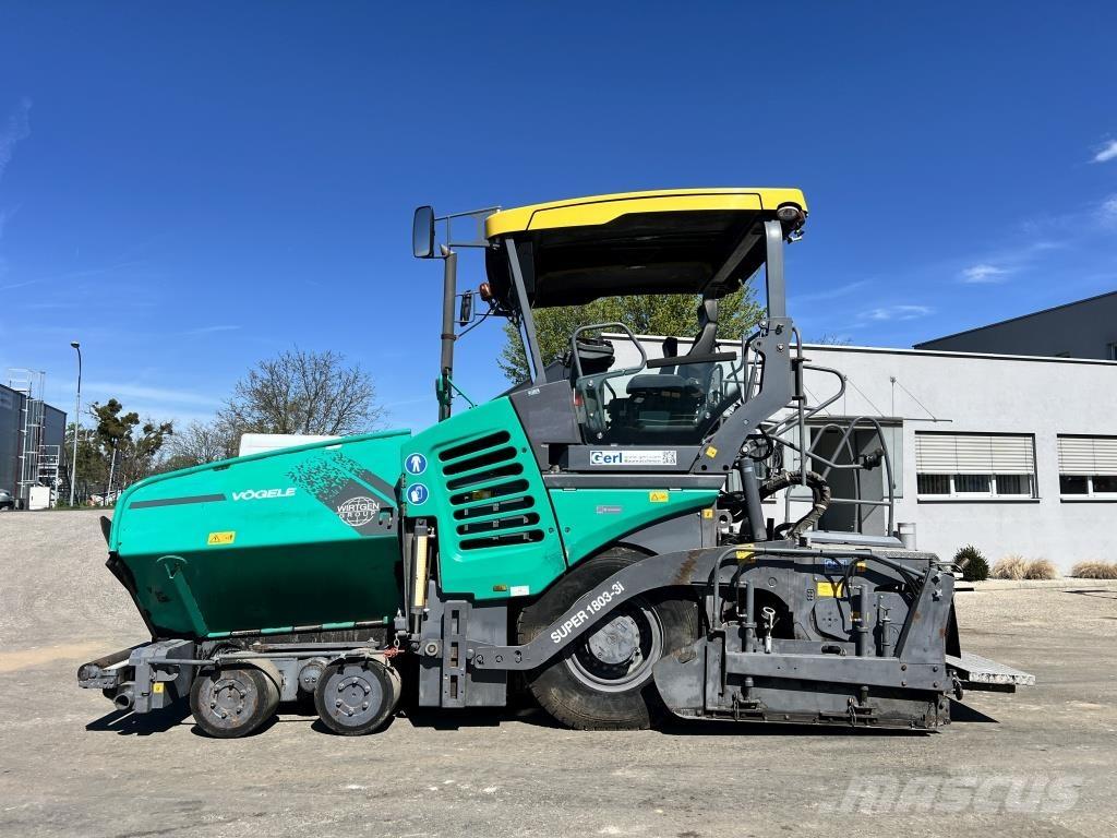 Vögele Super 1803-3i 아스팔트 포장장비