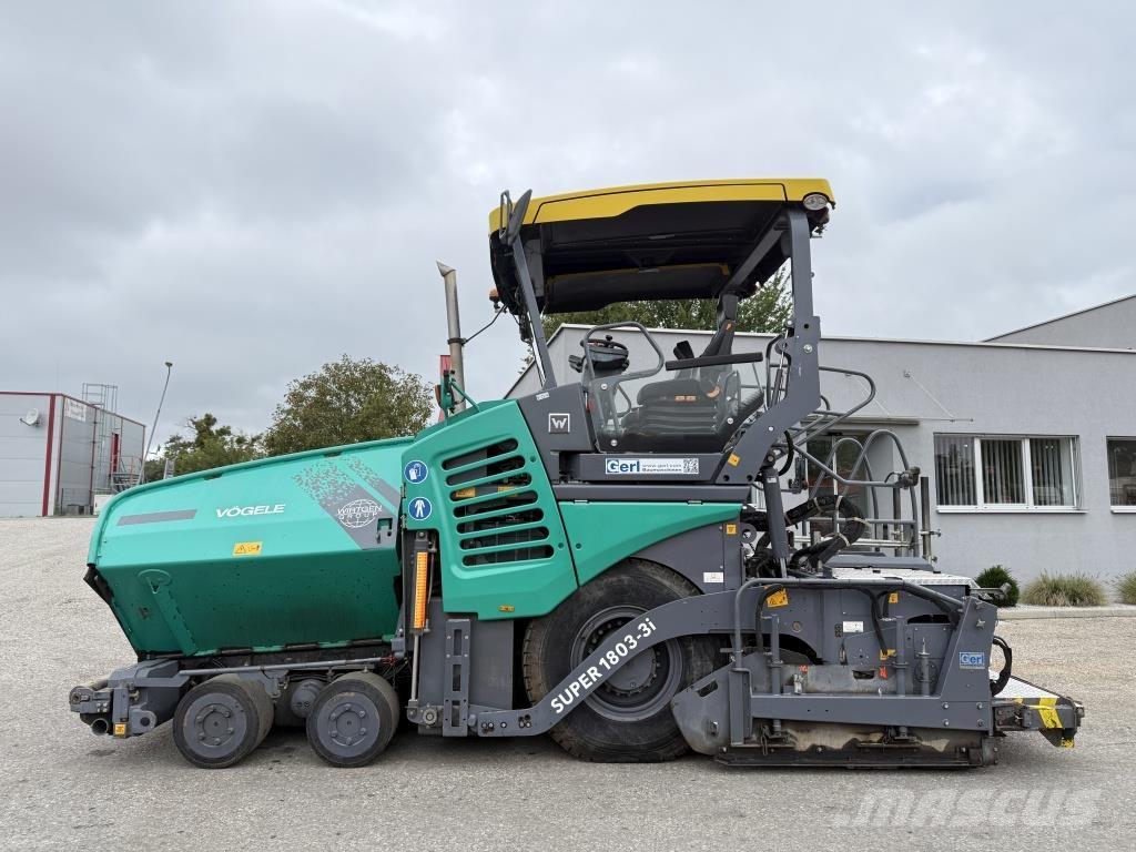 Vögele Super 1803-3i 아스팔트 포장장비