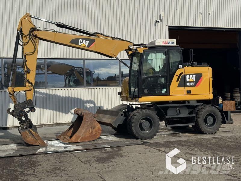 CAT M315F  휠 굴삭기