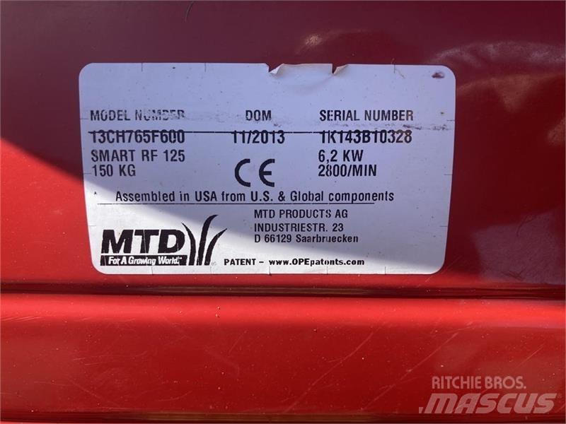 MTD RF 125 소형 트랙터