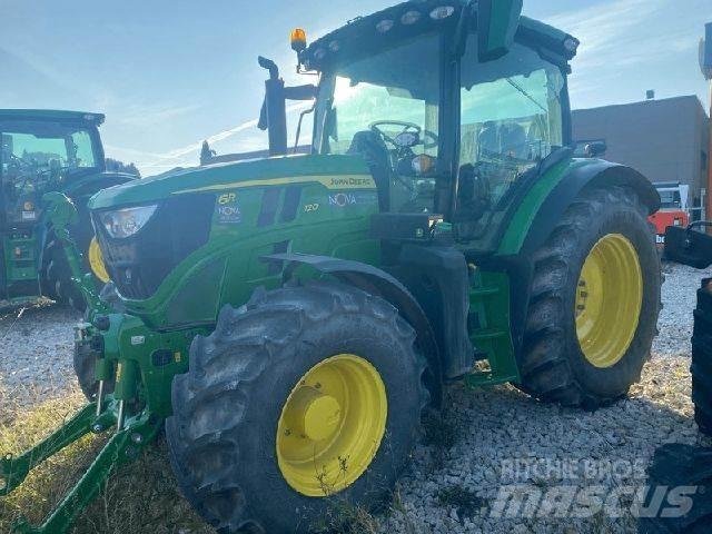 John Deere 6R120 트랙터