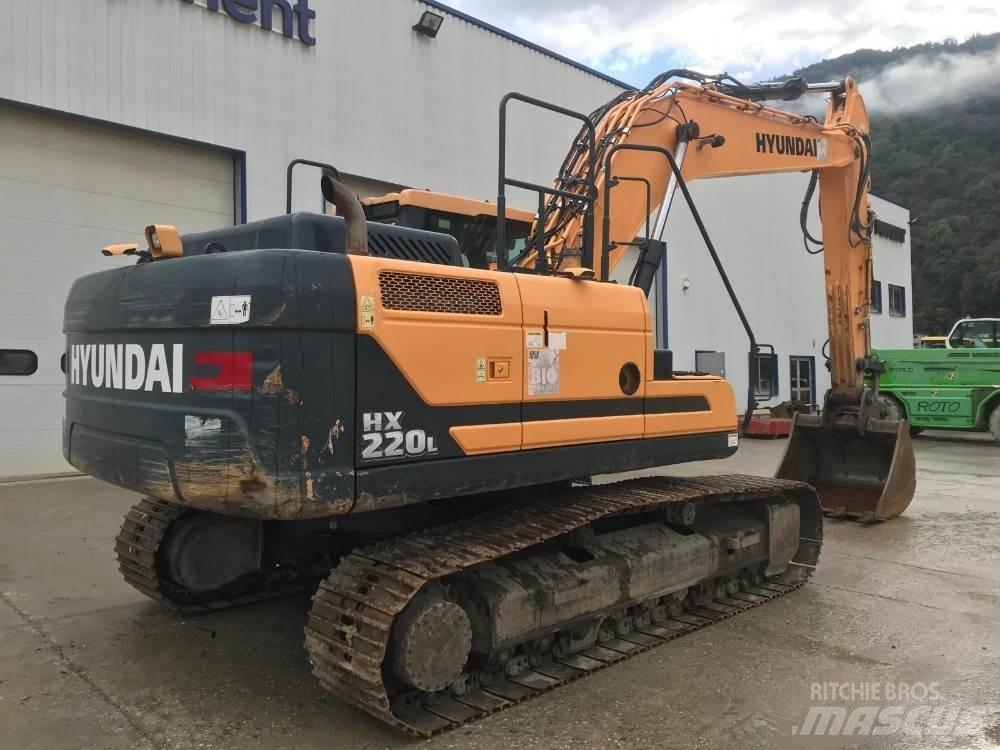 Hyundai HX220L 대형 굴삭기 29톤 이상