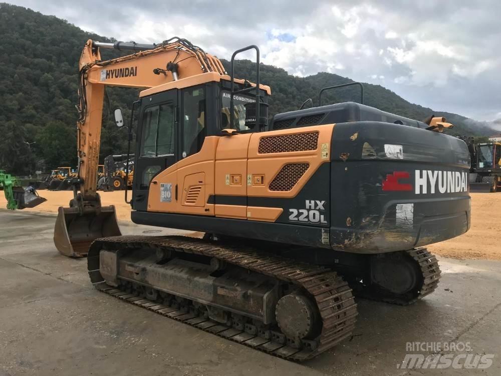 Hyundai HX220L 대형 굴삭기 29톤 이상