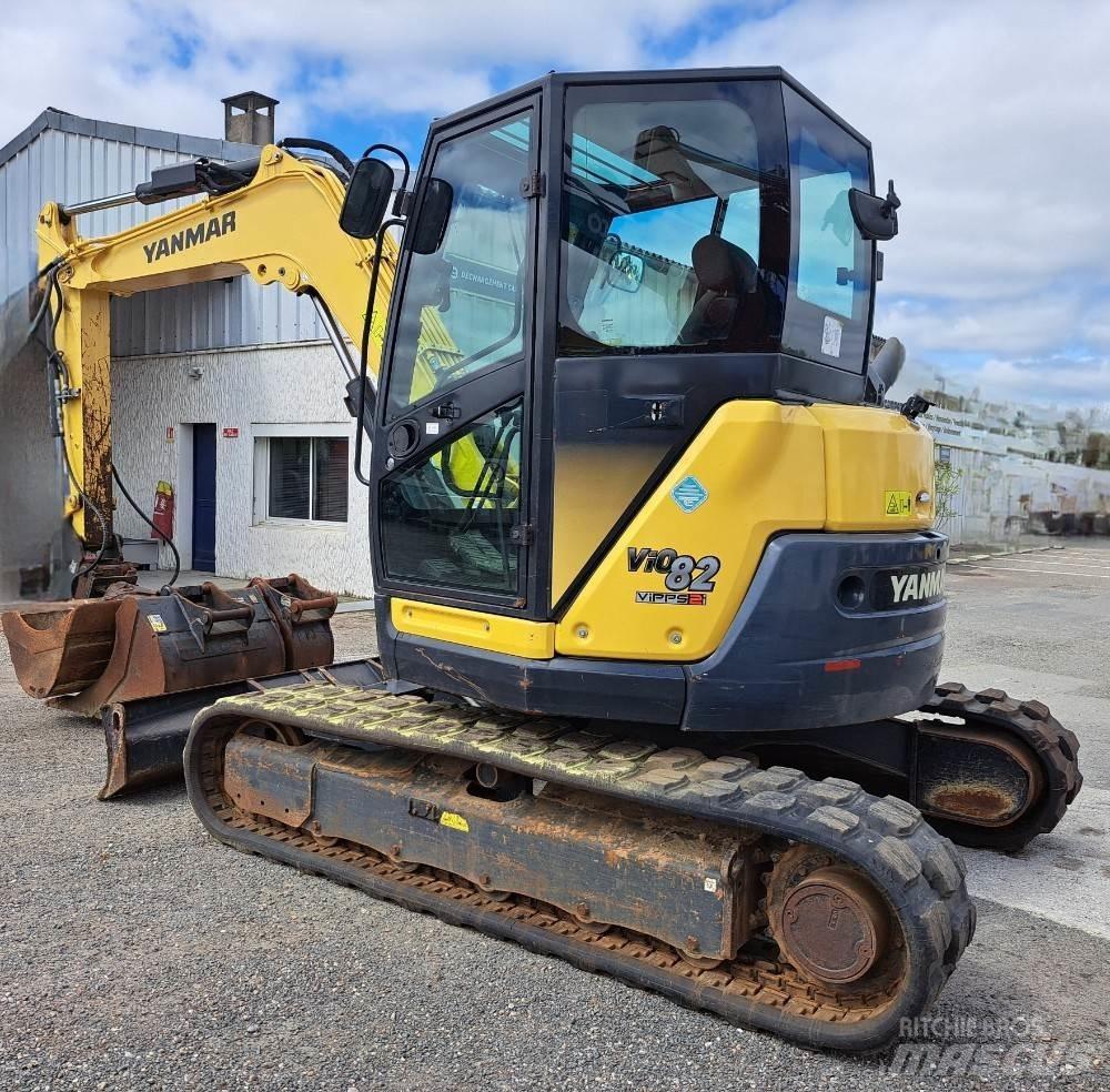 Yanmar VIO82 중형굴삭기 7톤-28톤