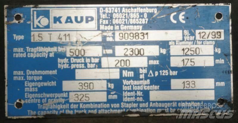 Kaup 1,5T411 기타 어태치먼트 및 부속품